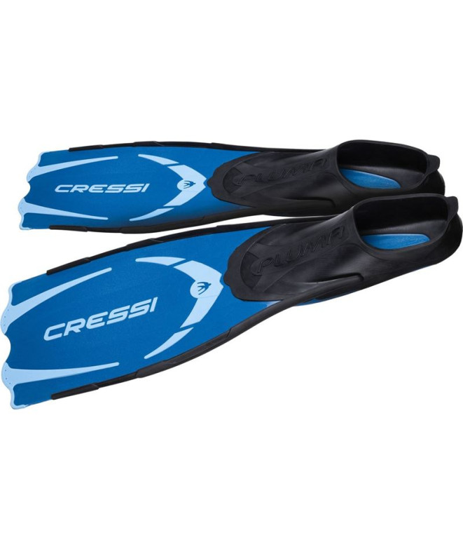 Aleta de Buceo Cressi Pluma Unisex Azul
