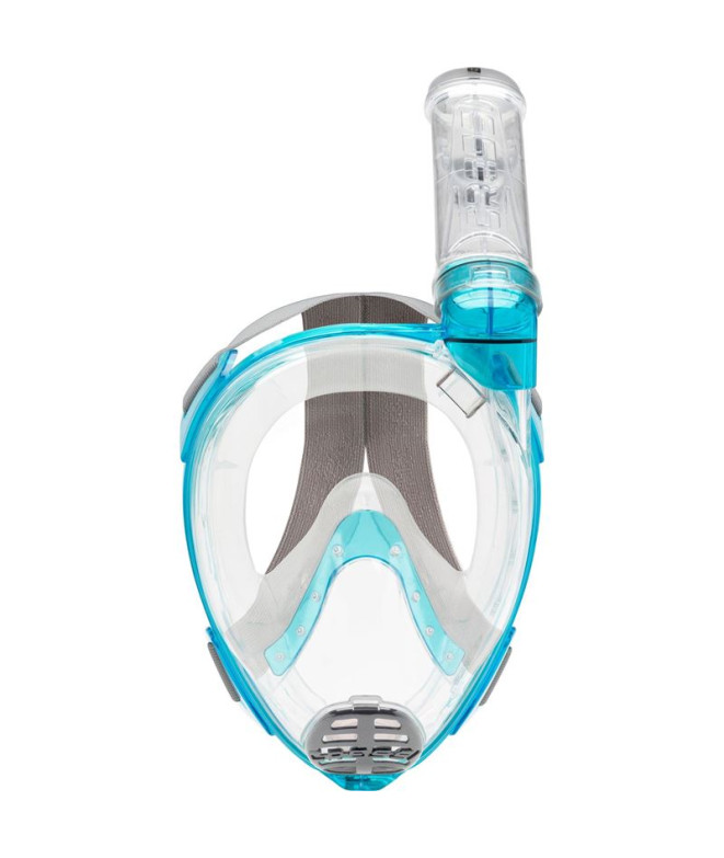 Máscara Facial de Buceo Cressi Baron Unisex Transparente Aguamarina