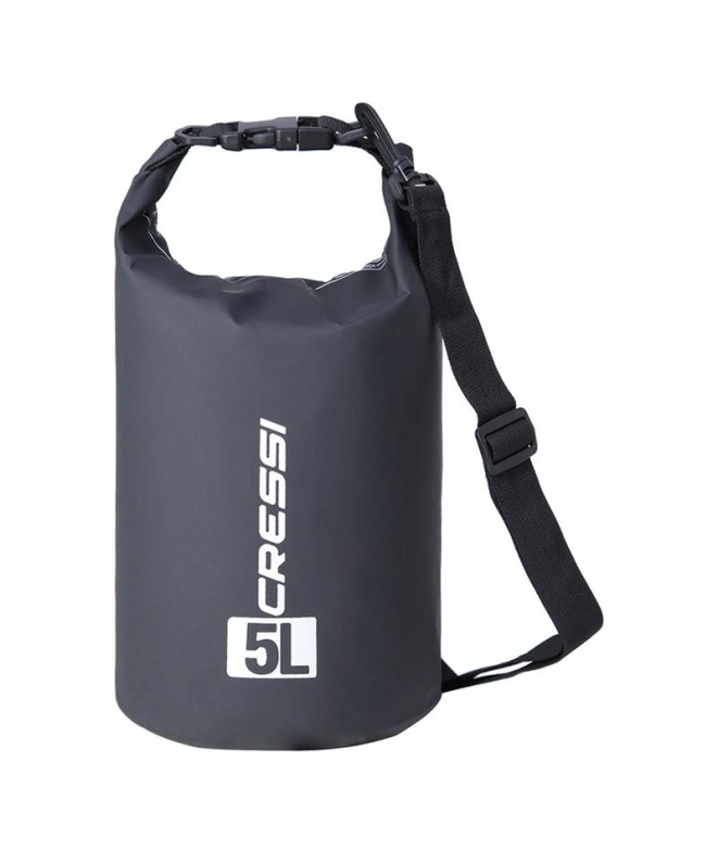 Bolsa Pvc Seco Preto 5Lts Cressi