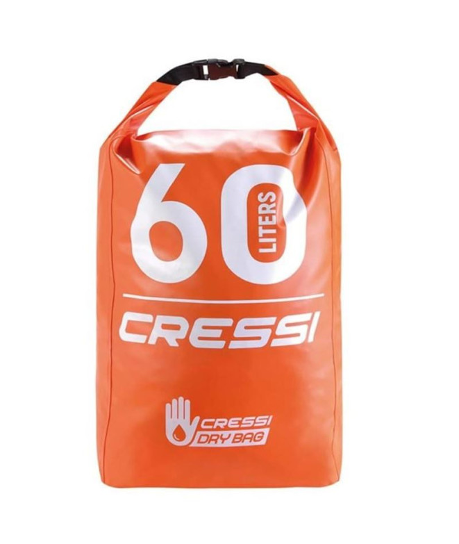 Mochila Cressi Dry Pvc Naranja 60Lts