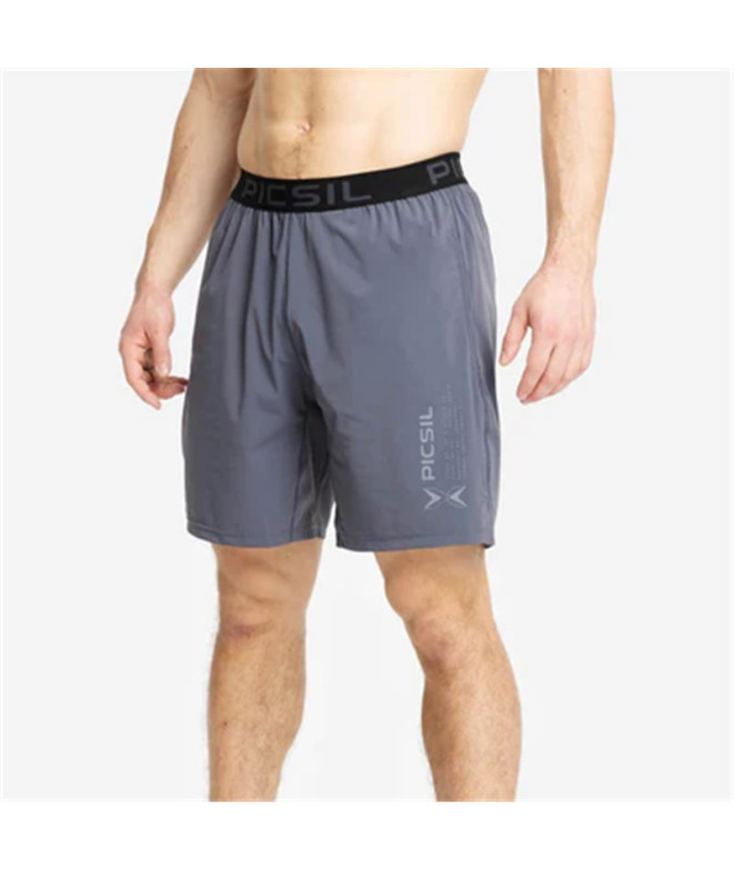 Calça Picsil Man Short Premium 0.1. Homem Cinzento