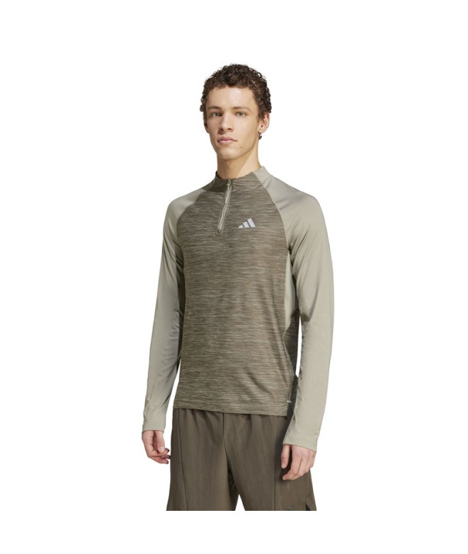 T-shirt Fitness Homme from Gym+ 3 Band 1/4Zip...