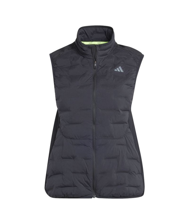 Colete Running adidas Running Mulher de Adizero Padded Preto