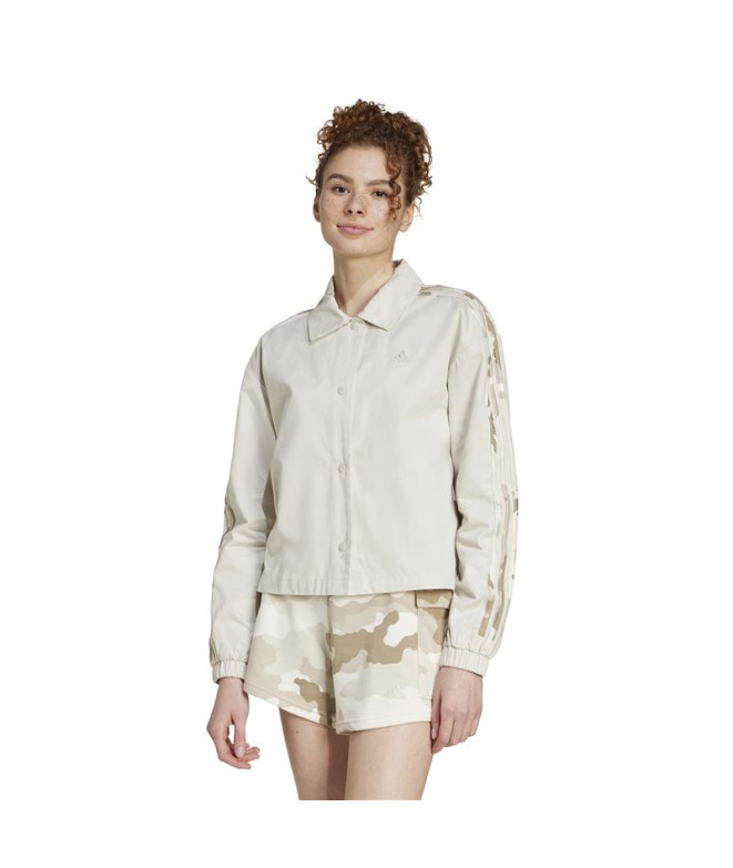 Pull adidas beige femme best sale