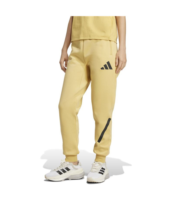 Pantalon adidas Z.N.E. Mujer Avena