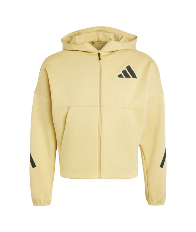 Veste adidas Femme Z.N.E. Full Zip Hoodie Oatmeal