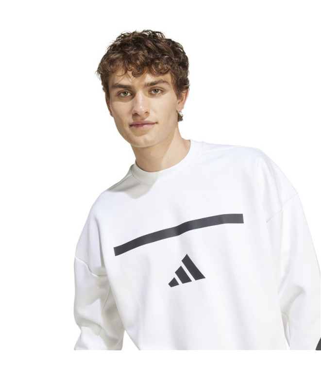 Sweat adidas Homme Z.N.E. White