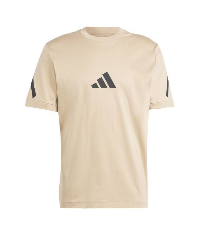 Camiseta adidas Homem Z.N.E. Bege