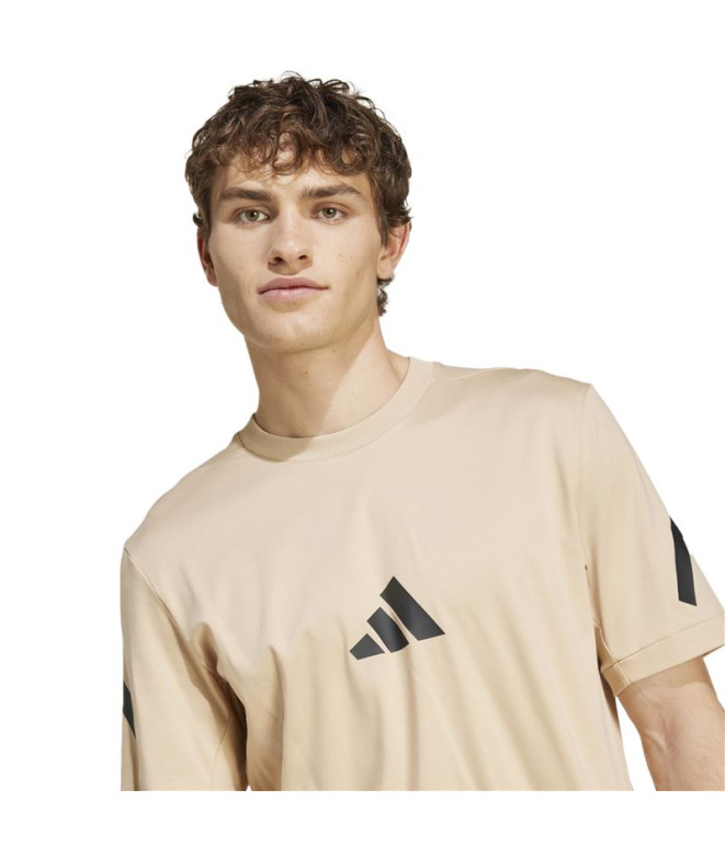 T-shirt adidas Homme Z.N.E. Beige
