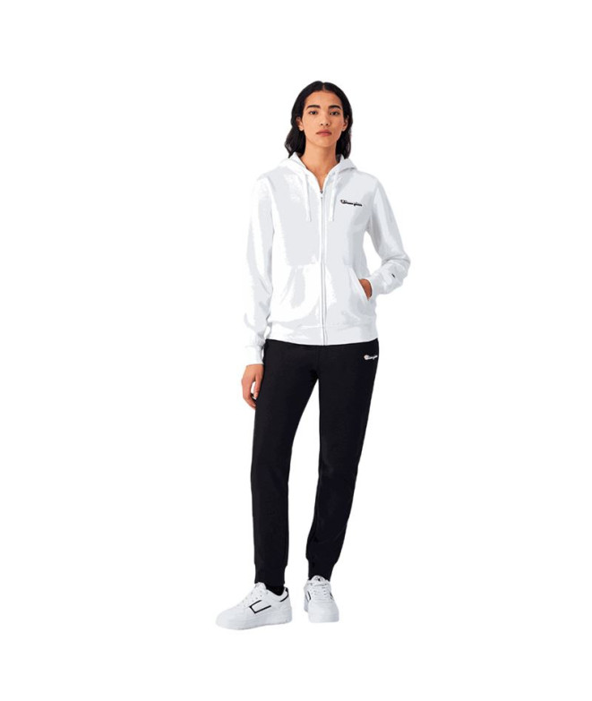 Sweat Champion Homme Full Zip Sweatshirt White