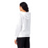 Moletom Champion Homem Sweatshirt com fecho de correr branco