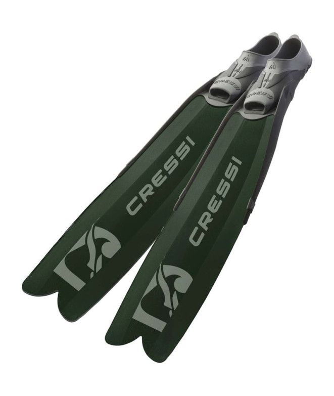 Aleta de Buceo Cressi Gara Modular Boost Unisex Verde