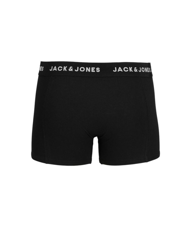 Cuecas Pack Homem Jack & Jones Jachuey 7 Preto