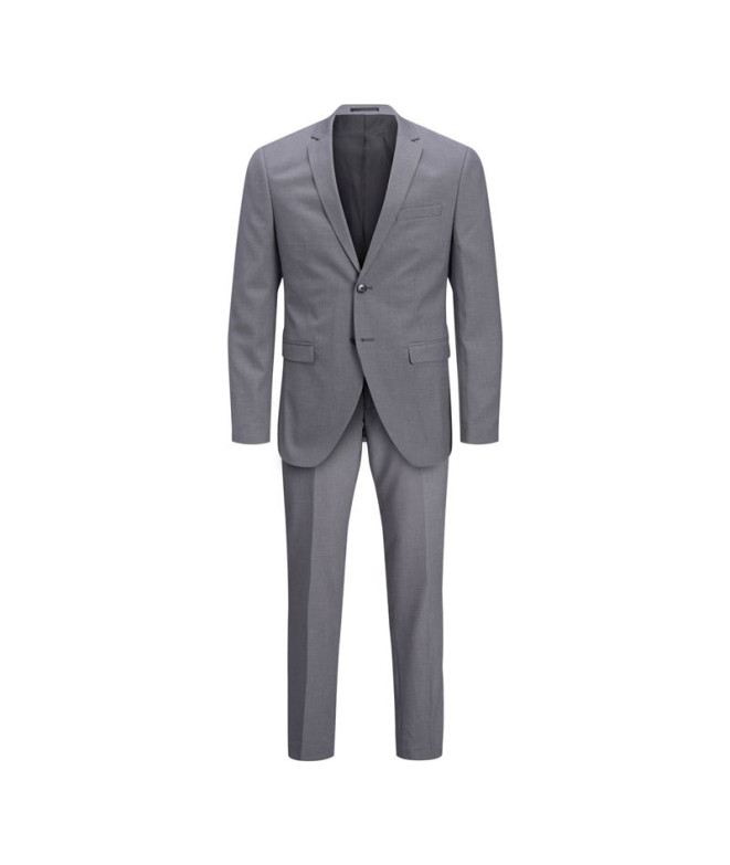 Traje Jack & Jones rfranco Suit Hombre Light Grey Melange