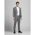 Costume Jack & Jones rfranco Suit Homme Gris Clair Mélangé
