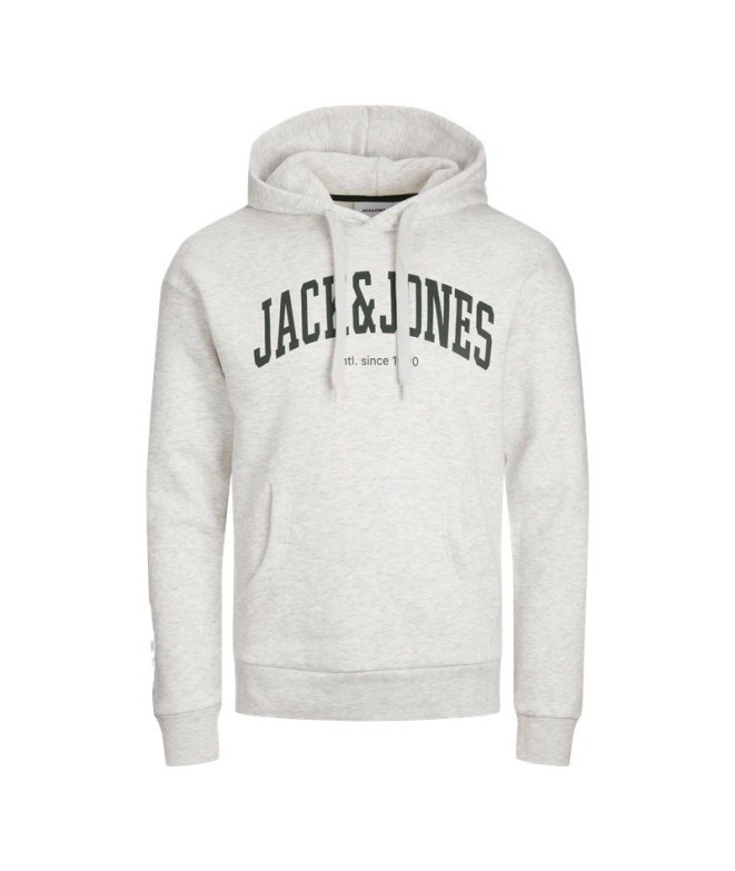 Moletom Homem Jack & Jones ejosh Branco Melange