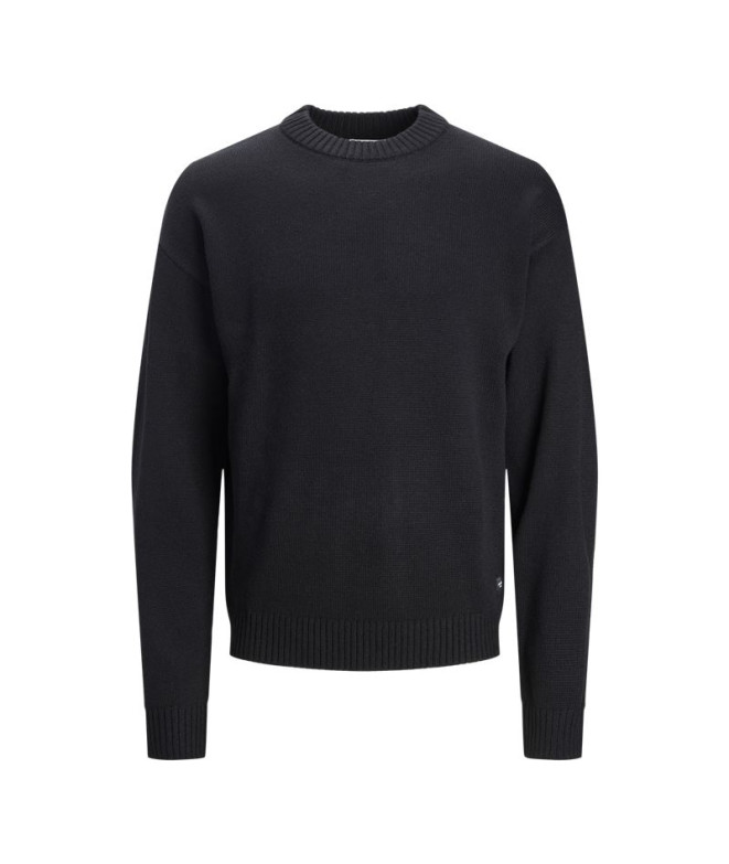 Moletom Homem Jack & Jones ejack Knit Preto