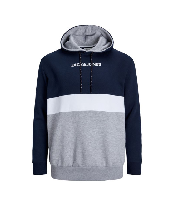 Sudadera Jack & Jones ereid Blocking Hombre Navy