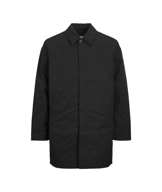 Chaqueta Jack & Jones ecrease Mac Coat Hombre Black