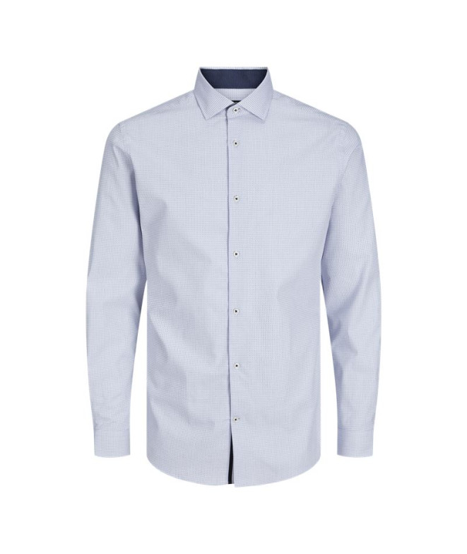 Camisa Homem Jack & Jones blaparker Detalhe Branco