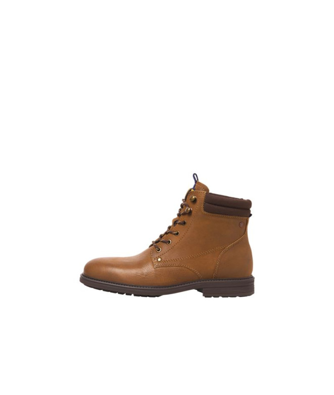 Homme Jack & Jones Ankle Boots Jfwsolomon Leather Boot Honey