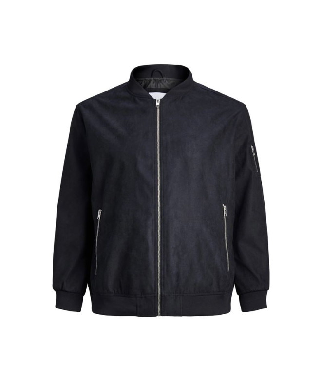 Veste Homme Jack & Jones erocky Faux Suede Jet Black