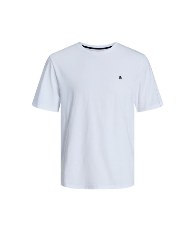 Camiseta Jack & Jones epaulos Hombre White