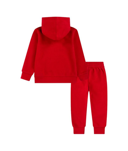 Conjunto Nike Infantil Jordan Jdn Mj Brklyn Flc Po Setf Red 2