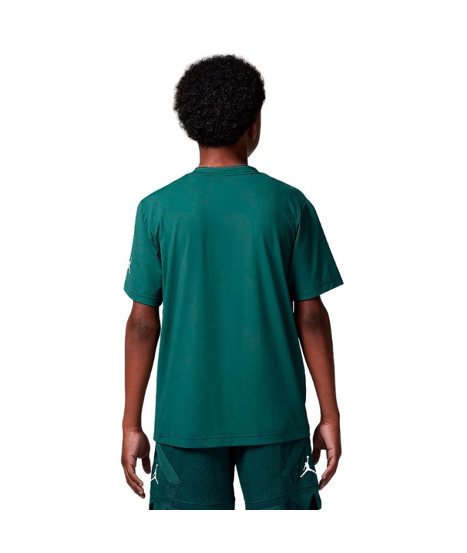 Camiseta Nike Menino T-shirt verde Jordan Jdb...
