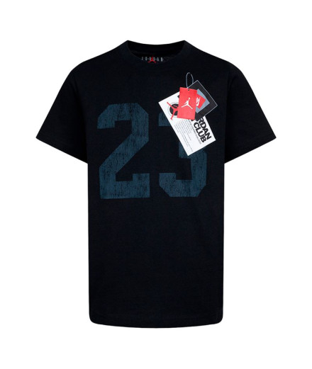 Camiseta Jordan Jdb Aj New With Tags Ss Tee Niño Negro