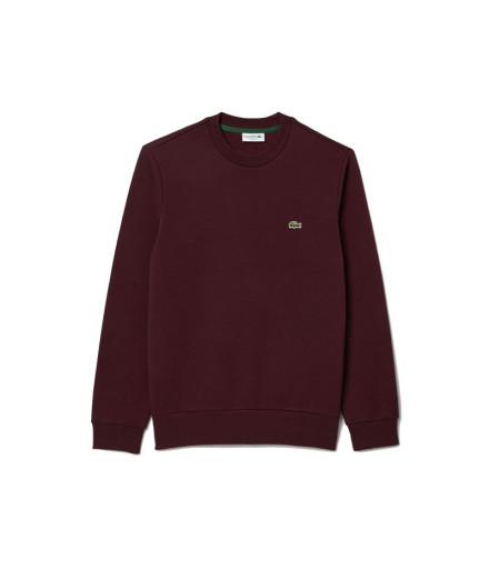 Moletom Lacoste Homem Sweatshirt Bordeaux Moletom Lacoste Homem Sweatshirt Bordeaux