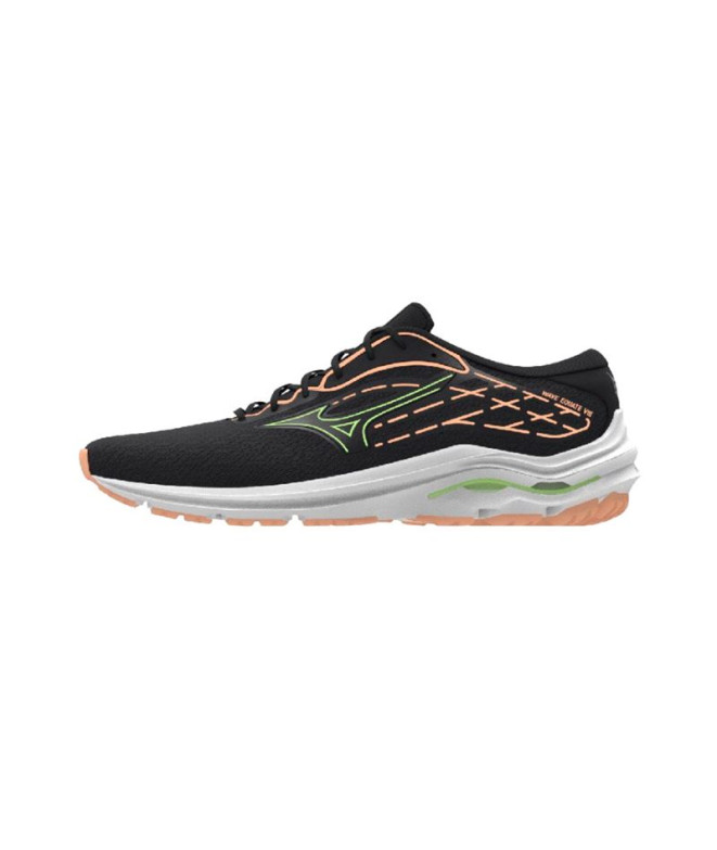 Sapatilhas Running Mizuno Mulher do Wave Equate 8 Preto