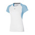 Camiseta de Running Mizuno Dryaeroflow Tee Mujer Blanco Roto
