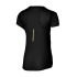 Camiseta de Running Mizuno Dryaeroflow Tee Mujer Negro