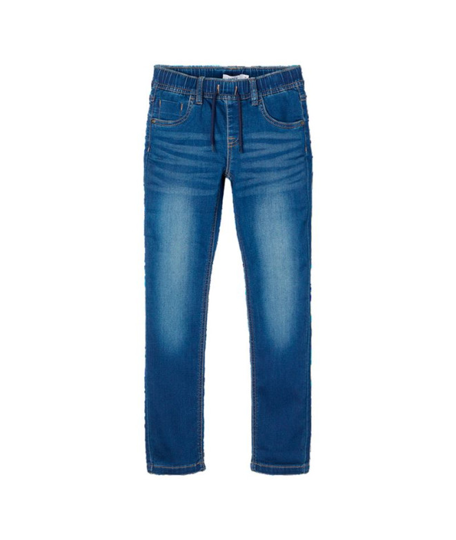 Pantalons name it ryan Slim 5225 Denim bleu foncé Enfant