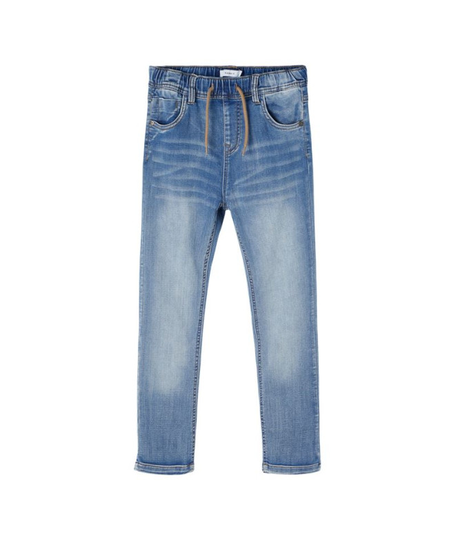 Pantalons Name it mryan Jean slim 3370-Th Denim bleu clair Enfant