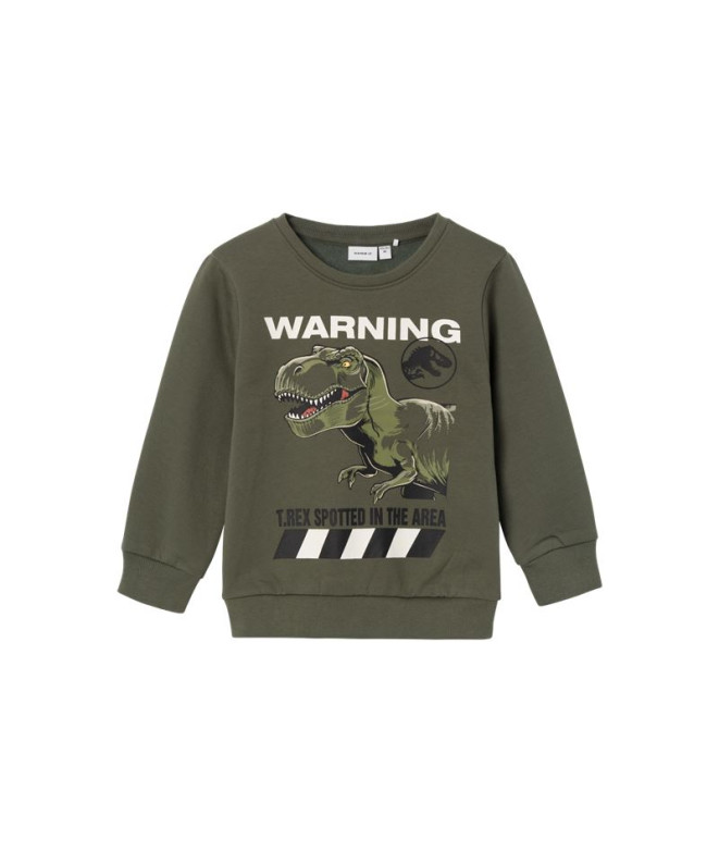 Moletom Nome: Nmmnat Jurassic Bru Sky Beetle Infantil