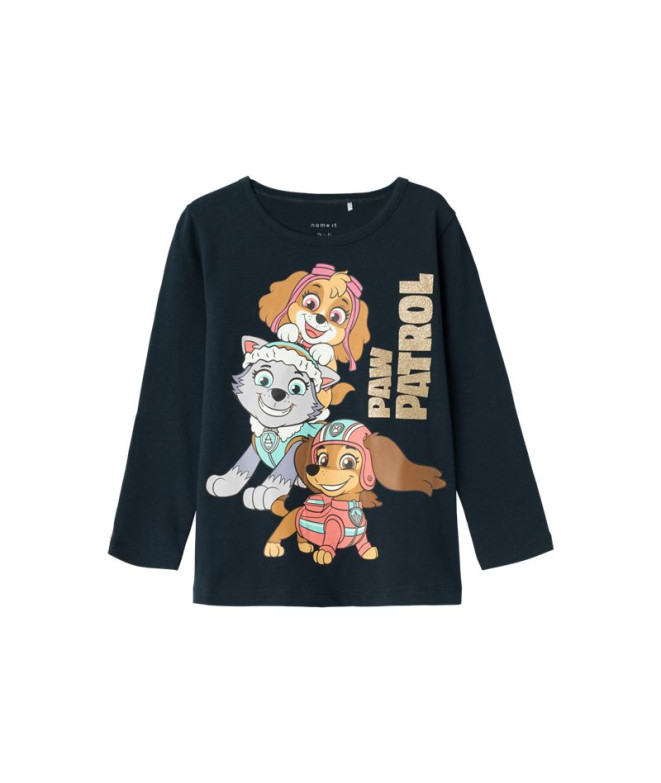 T-shirt nommez-le nubina Pawpatrol Dark Sapphire Enfant