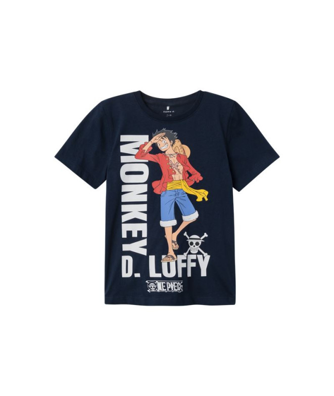 T-shirt Nom du produit OnepieceBox e Dark Sapphire Enfant