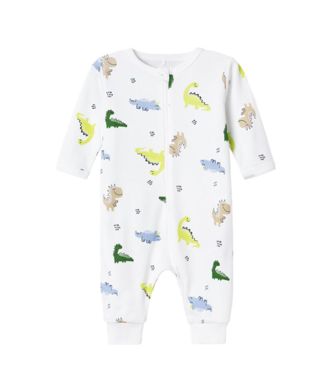 Mono name it mnight Zip Wild Lime Dino Bright White Bebés