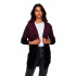 Moletom Only queen Long Cardigan Windsor Wine Mulher