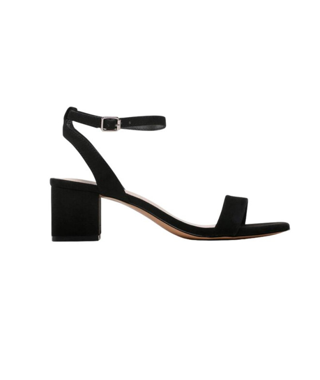 Zapatillas Only hanna-1 Life Pu Heeled Sandal Black Mujer