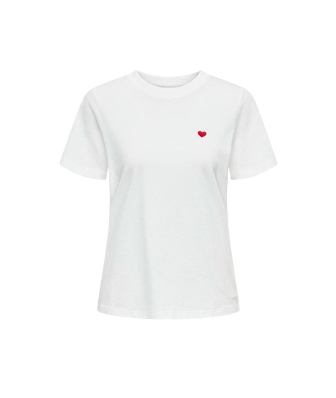 Camiseta Only Jdypisa S/S Print Mujer Cloud Dancer