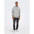 Sweat Only & Sons ceres ie Light Grey Melange Homme