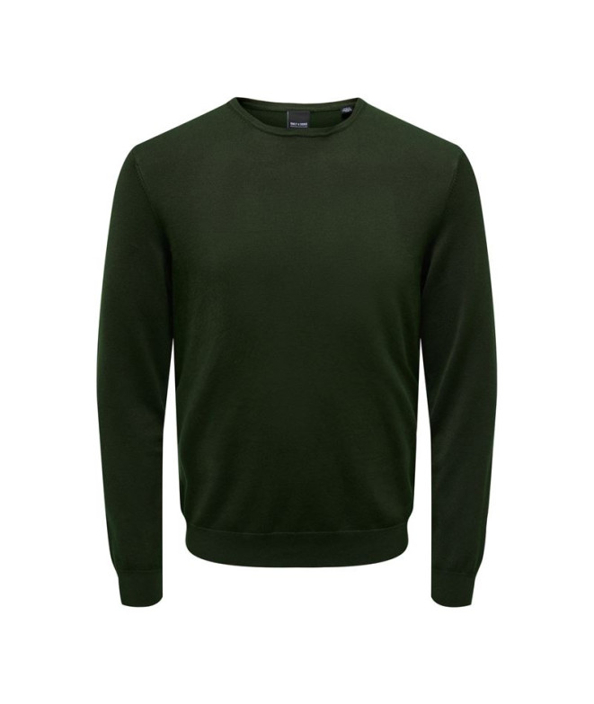 Sudadera Only & Sons wyler Life Reg 14Crew Rosin Hombre