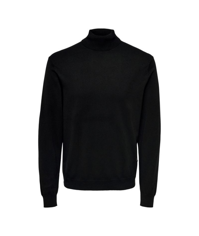 Sudadera Only & Sons wyler Life Reg 14 Roll Black Hombre