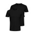 Camiseta Only & Sons basic Slim 2-Pack Black Hombre