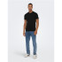 Camiseta Only & Sons basic Slim 2-Pack Black Hombre