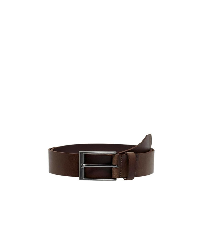 Cinturón Only & Sons brad Medium Leather Brown Stone Hombre