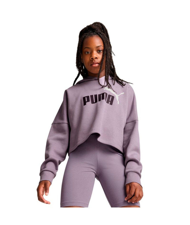 Moletom Casual Puma Ess Logo Cropped Menina